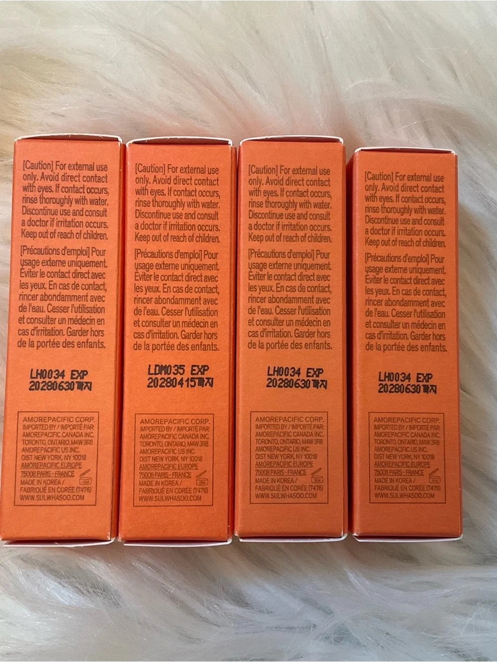 Sulwhasoo Concentrated Ginseng Rejuvenating Serum - New x4